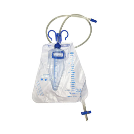 Resometria urine collection bag with urometer