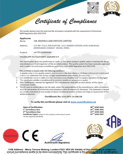 CE Certificate